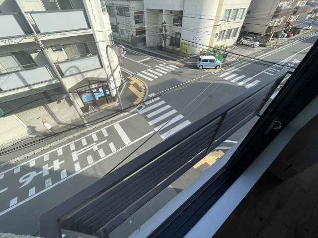 浜甲子園シーサイドマンションのバルコニー