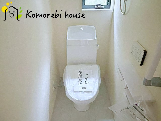白岡市篠津　新築一戸建て　リーブルガーデン　01のトイレ|トイレもきれいです