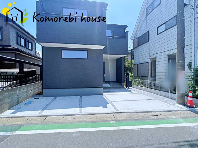 白岡市篠津　新築一戸建て　リーブルガーデン　01の駐車場|カースペースがあります