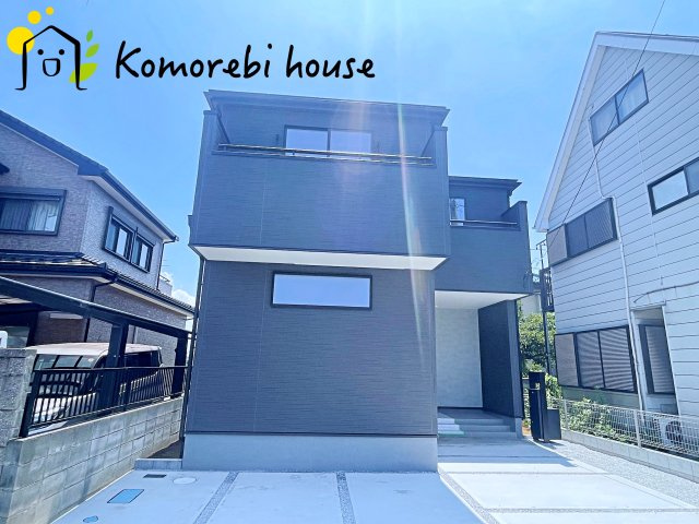 白岡市篠津　新築一戸建て　リーブルガーデン　01の外観|きれいな外観です