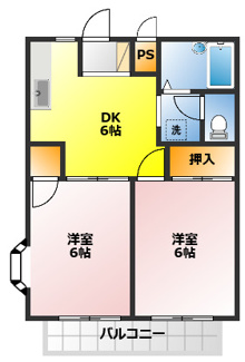 【間取り】 | ラ・エトワールA