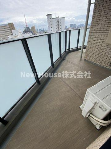 ドゥーエ早稲田のバルコニー