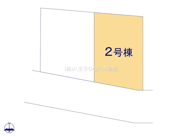 『八王子市新築戸建て』八王子市富士見町7-6【仲介手数料無料】　７期の区画図|～仲介手数料無料☆八王子ひなた不動産～　八王子市富士見町　新築戸建て