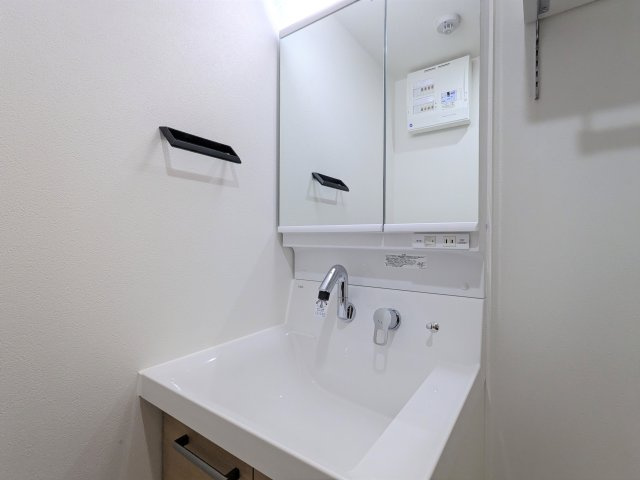 ワーフときわ台の洗面所