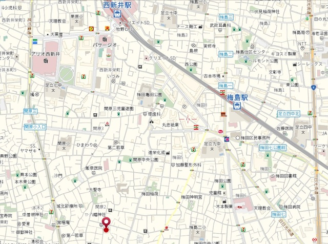 メゾン泉の地図|★案内図★