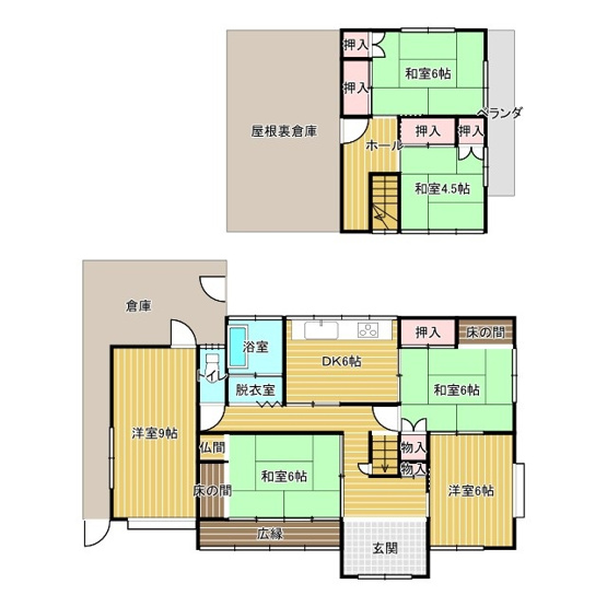 【間取り】 | 柳井市阿月