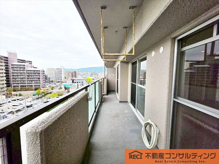 シャルマンコーポ西宮東のバルコニー