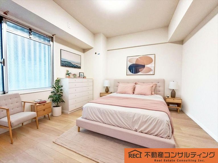シャルマンコーポ西宮東の寝室
