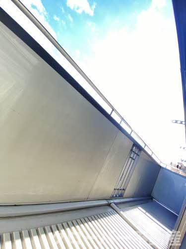 フラワーランド D棟のバルコニー