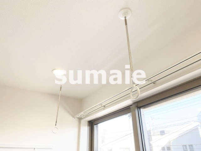 大宮HBの設備|便利な室内物干しです☆