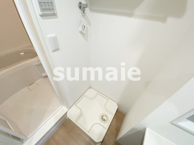 大宮HBの洗面所|室内洗濯機置き場です☆