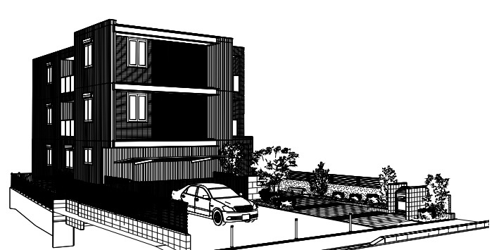 Ｓｕｎ　Ｚｅｍ　サンゼムの外観パース|耐震耐熱に優れた旭化成ペット共生ヘーベルメゾン