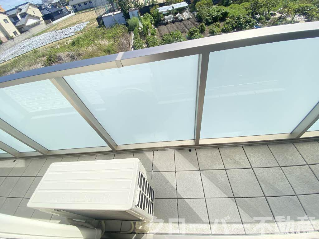 ルミエール津森のバルコニー