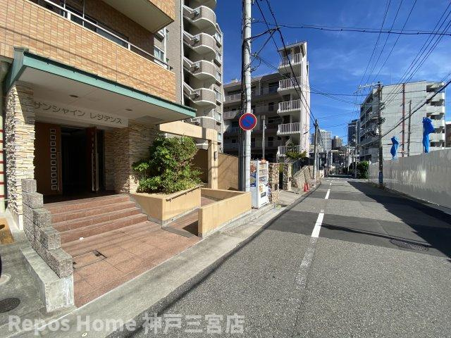 サンシャインレジデンスのエントランス