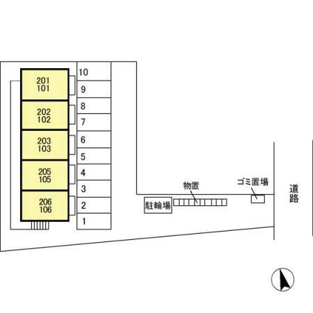 グランルーチェの区画図