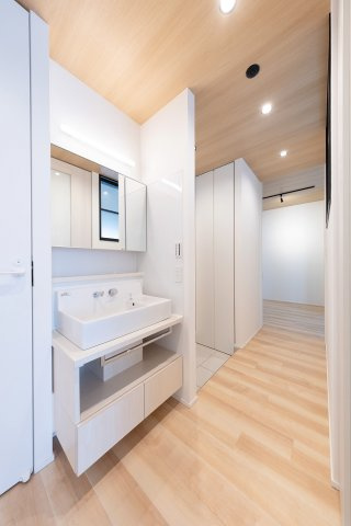 グリーンテラス本駒込の独立洗面台