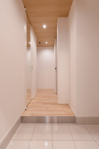 グリーンテラス本駒込の玄関