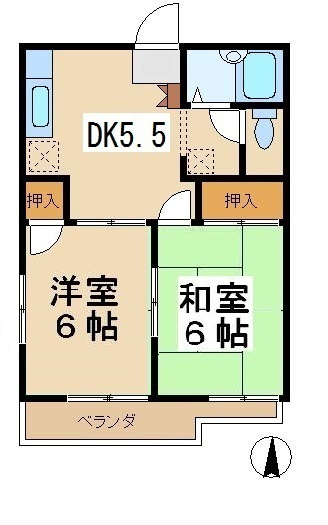 メゾンラフィットの間取り
