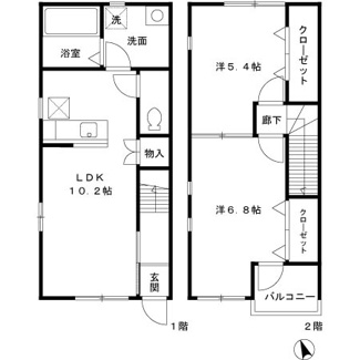 【間取り】 | ハピネスあすみが丘東