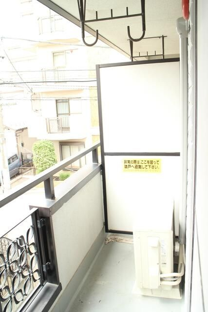 オークヒルズ原のバルコニー