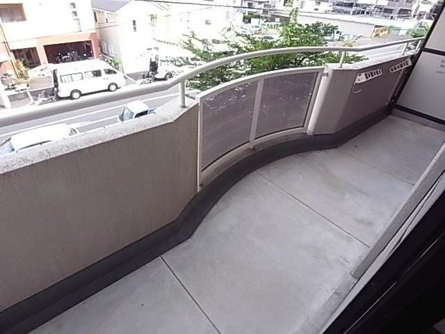 グレース甲陽園のバルコニー