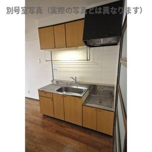 アパートメントハウス朴の樹のキッチン
