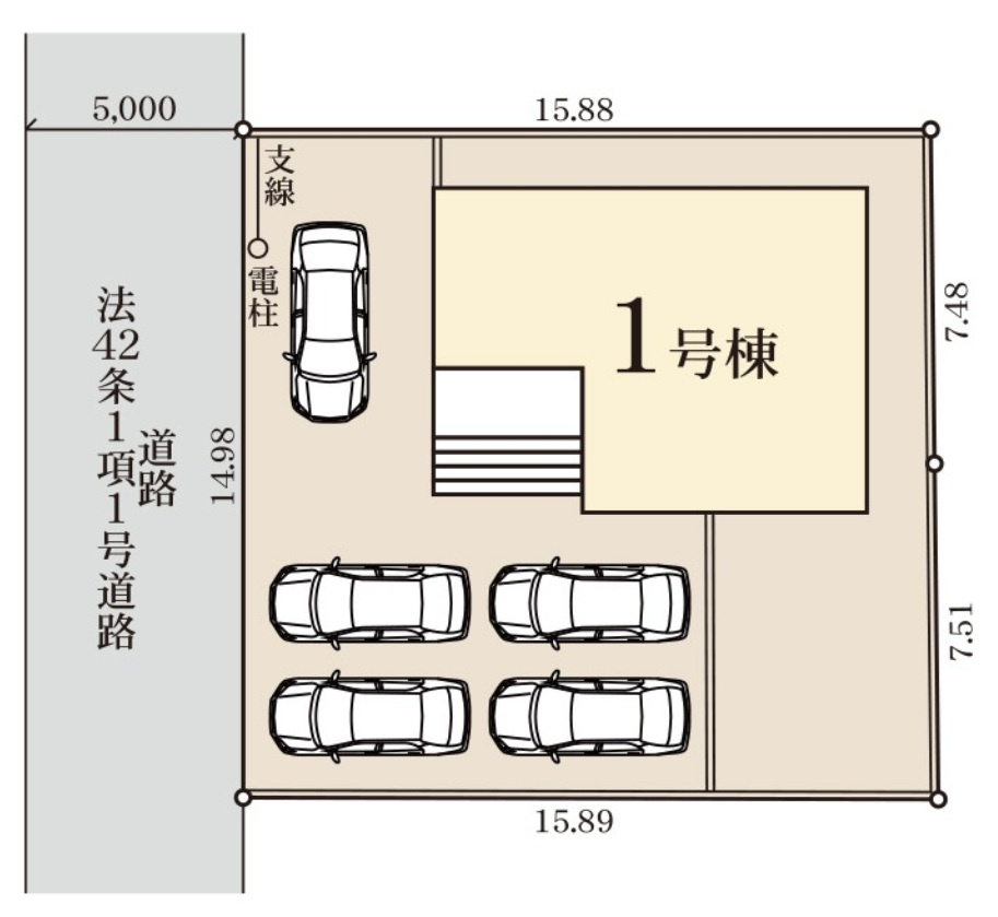 LiveleGarden.S宇都宮西川田南第8の区画図