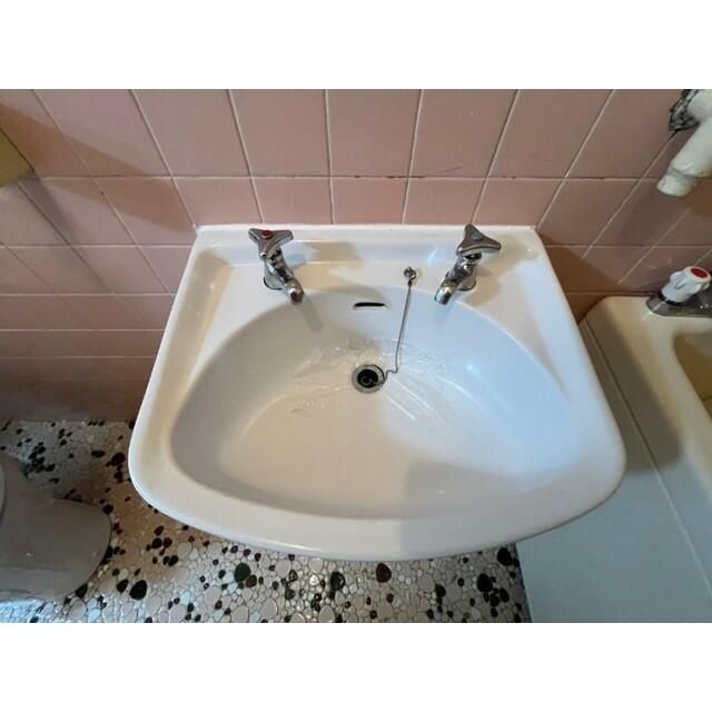 寿コーポの洗面所