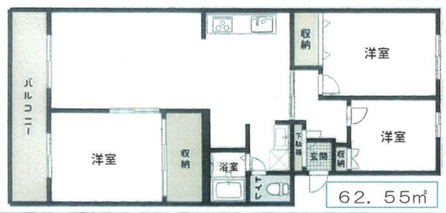 行徳コリーナの間取り