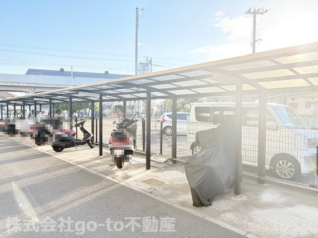 【駐輪場】 | 明石ダイヤハイツ | バイク置き場