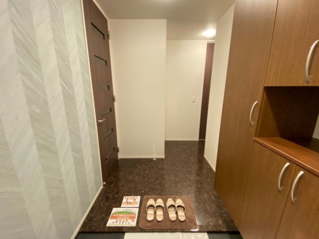 グリーンコート　B棟の玄関