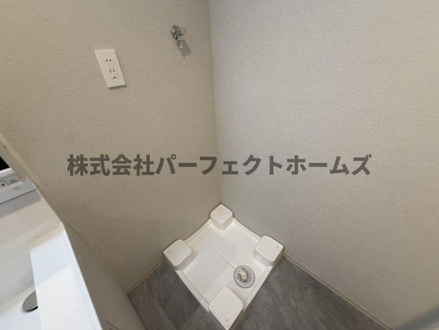 Orient Residence Suehirochoの設備|洗濯機置場です