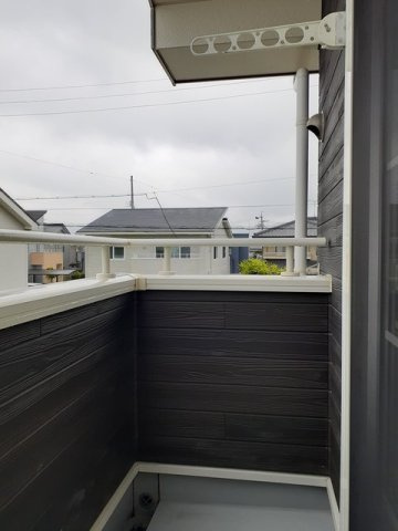 Ｍ、Ｓ　Ａｐａｒｔｍｅｎｔのバルコニー