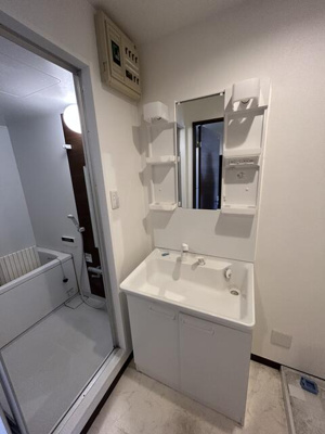 【独立洗面台】 | サンヒルズ新横浜 | 現況優先