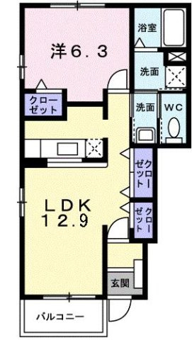 ルーラルⅡの間取り