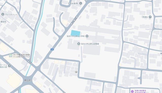 加古川市野口町14期野口（全1棟）1号棟の地図