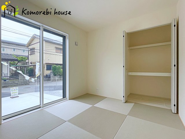 北本市中丸7丁目　新築一戸建て　ブルーミングガーデン　01の和室|撮影：'26/07/04
