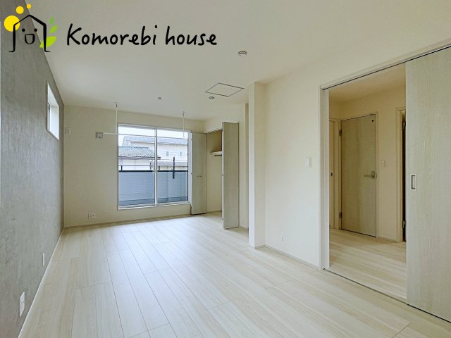 北本市中丸7丁目　新築一戸建て　ブルーミングガーデン　01の寝室|撮影：'26/07/04
