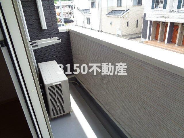 グロースフィールドⅠのバルコニー