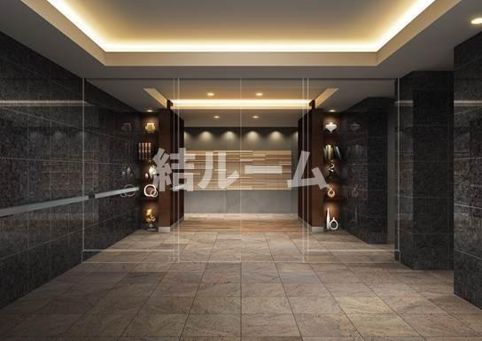 板橋区小茂根４丁目の賃貸マンションのエントランス