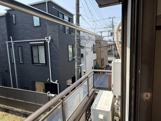 メゾン東中野のバルコニー