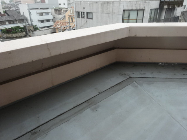 ペシュ七番館のバルコニー
