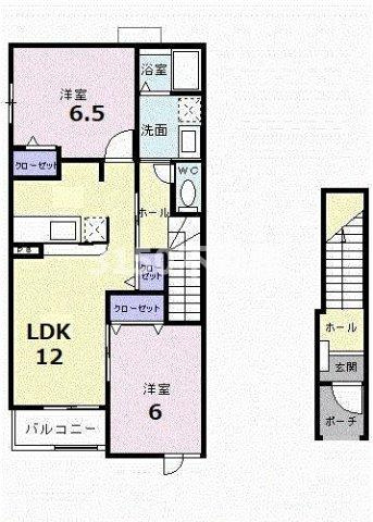 グレイスフルグラットの間取り