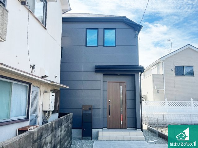 加古郡播磨町二子　25-1期　新築一戸建ての外観|安心の10年保証！外観を美しく保ち、雨水で汚れを落とします！気になることがありましたら、お気軽にお問い合わせください！