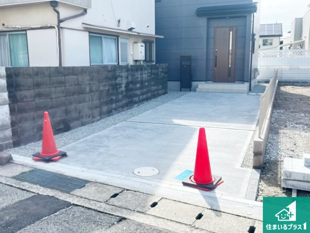 加古郡播磨町二子　25-1期　新築一戸建ての駐車場|駐車スペース！散水栓があるので、こまめに愛車を洗えます！