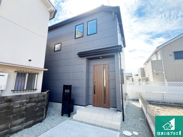 加古郡播磨町二子　25-1期　新築一戸建ての外観|安心の10年保証！外観を美しく保ち、雨水で汚れを落とします！気になることがありましたら、お気軽にお問い合わせください！