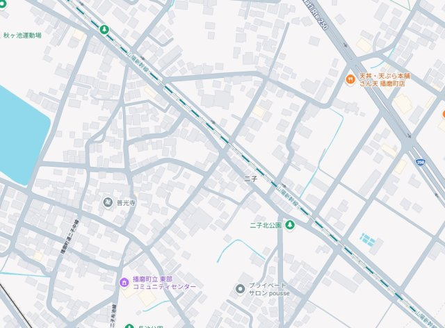 加古郡播磨町二子　25-1期　新築一戸建ての地図