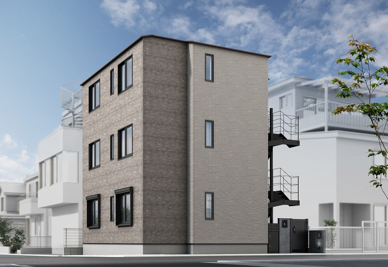 Agrande　Ojimaの外観パース