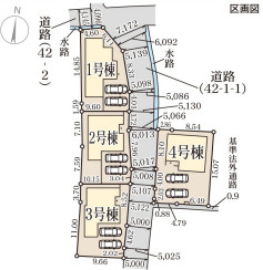 リーブルガーデン太子町東南3期の区画図