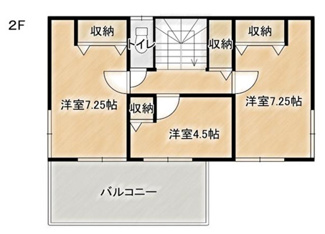 【間取り】 | 久喜市菖蒲町菖蒲　中古戸建 | ２階間取り